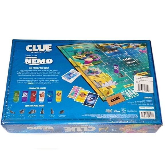 **SOLD** CLUE Board Game Finding Nemo Ltd Edition Disney Pixar Mystery Game - Picture 10 of 14